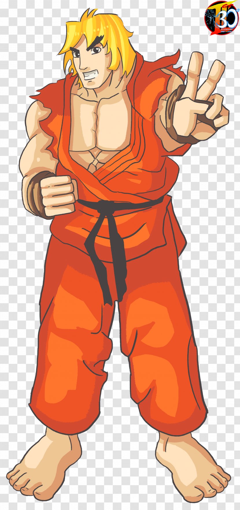 Legendary Creature Homo Sapiens Costume Clip Art - Flower - Street Fighter Ryu Transparent PNG