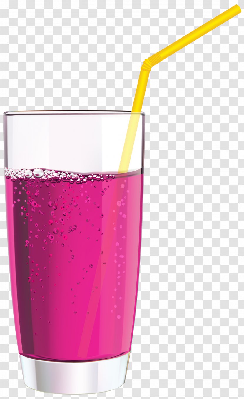 Fizzy Drinks Cocktail Juice Martini Carbonated Water - Magenta - Drink Transparent PNG