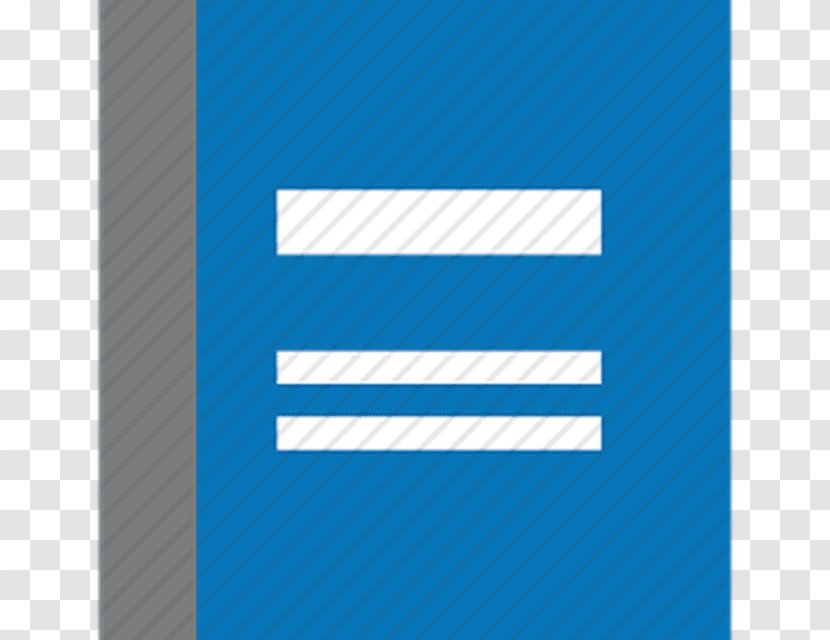 Brand Line Angle - Blue Transparent PNG
