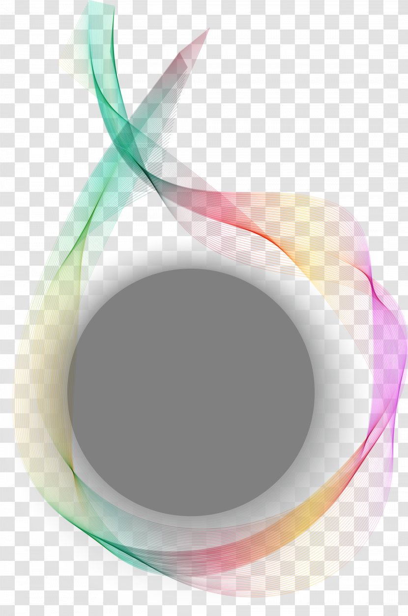 Circle Gradient Euclidean Vector - Disk - Technology Background Decoration Transparent PNG