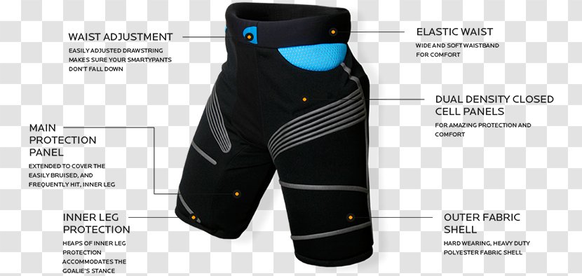 Sportswear Goalkeeper Field Hockey Shorts - Youth - Pants Transparent PNG