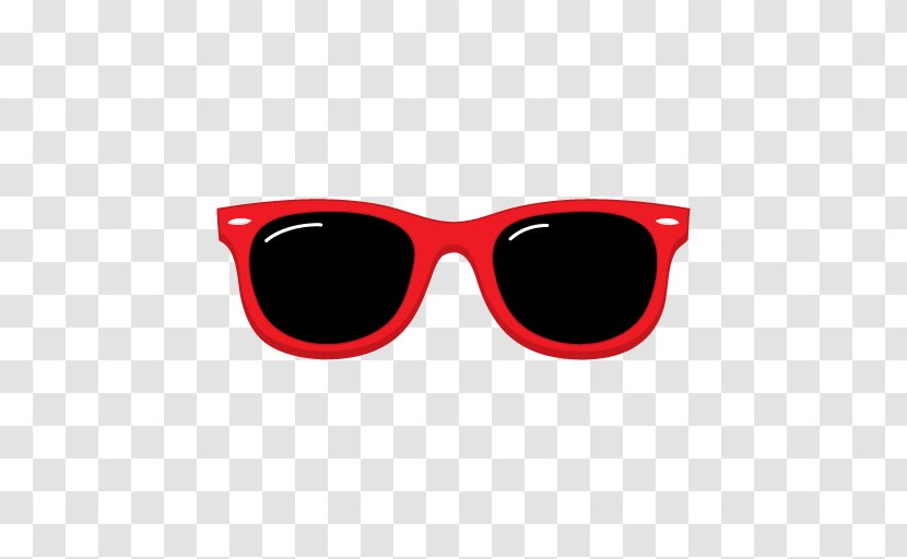 Aviator Sunglasses Ray-Ban Clip Art - Goggles - Red Cliparts Transparent PNG