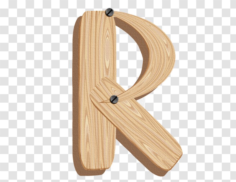 Wood Alphabet Letter - All Caps Transparent PNG