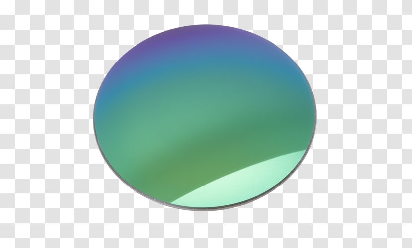 Coating Mirror Lens Green Color Transparent PNG