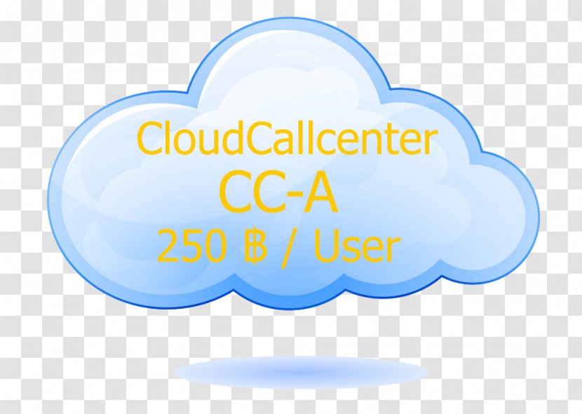 Clip Art Cloud Computing Vector Graphics Company - Blue - Advanced Call Center Transparent PNG
