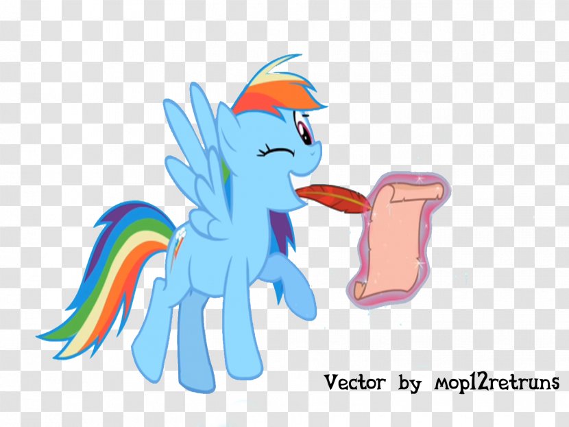 Pony Rainbow Dash Horse Illustration Art - Flower - Drawing Transparent PNG