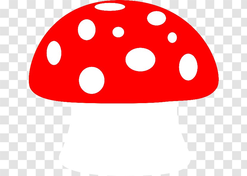 Polka Dot - Mushroom Transparent PNG