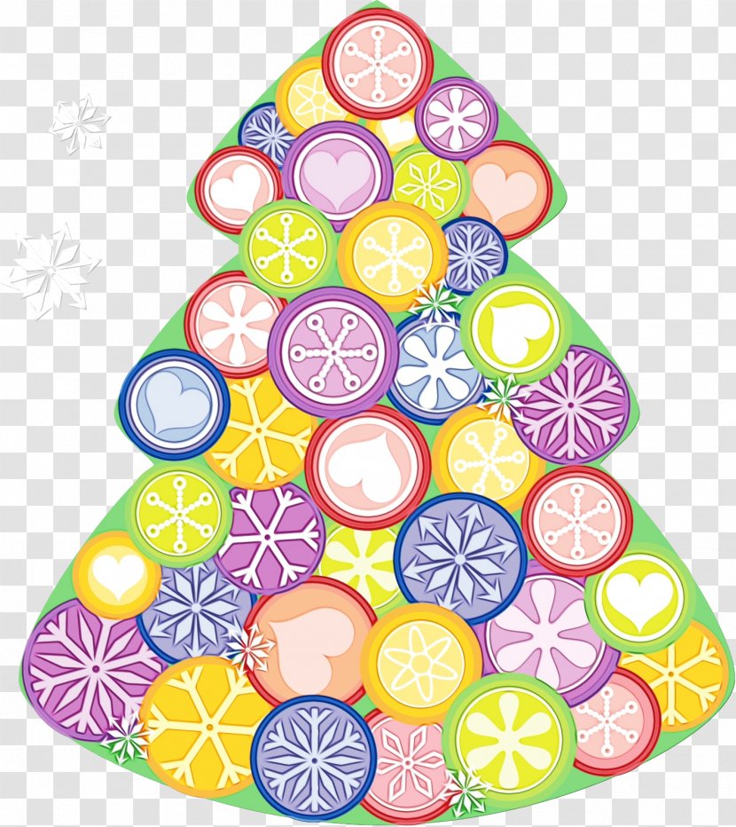 Clip Art Pattern Circle Holiday Ornament - Paint - Wet Ink Transparent PNG