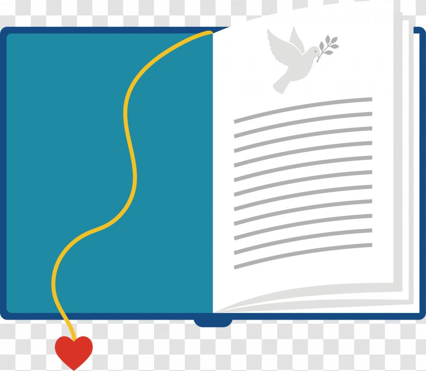Graphic Design Illustration - Text - Hearts Book Transparent PNG