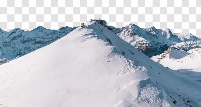 Mountainous Landforms Mountain Range Geological Phenomenon Glacial Landform - Massif - Snow Summit Transparent PNG