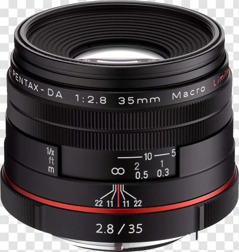 Pentax FA 31mm Limited Lens SMC DA 35mm F/2.4 AL Camera K-mount - Fa Transparent PNG