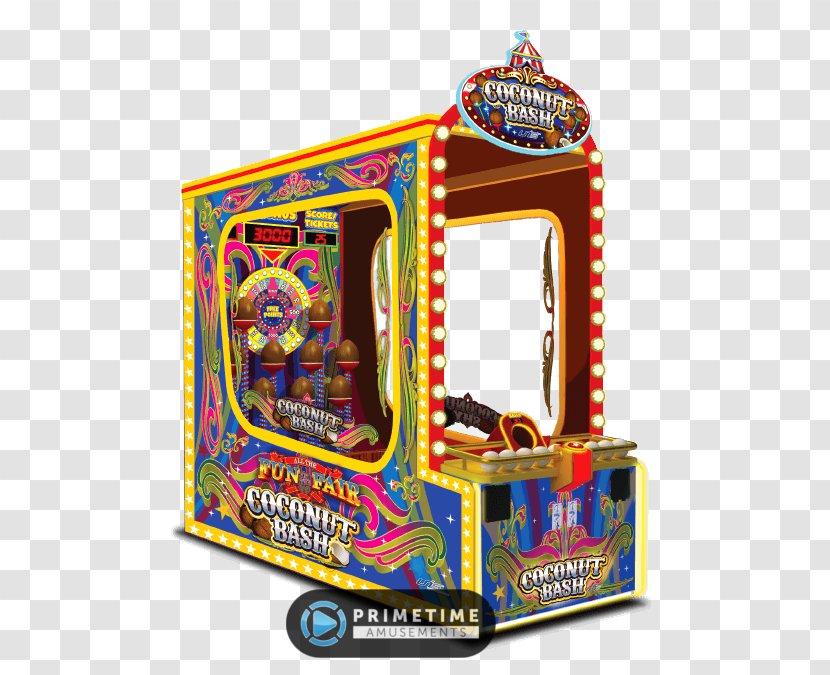Carnival Game Arcade Amusement Redemption - Coconut Shy Transparent PNG