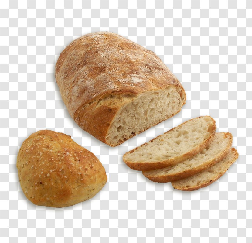 Rye Bread Ciabatta Focaccia Graham Sourdough - Food Transparent PNG