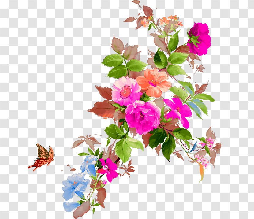 Flower Watercolor Painting Floral Design Clip Art - Plant Transparent PNG