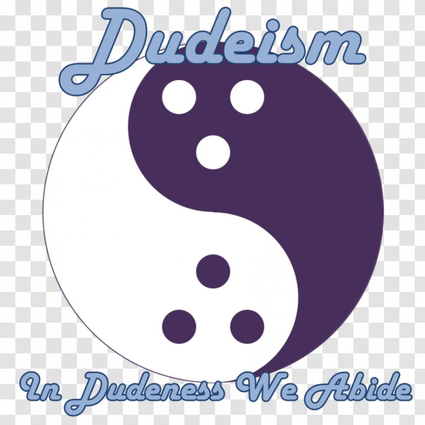 Dudeism The Dude Texas Religion - Smile - Lao Tzu Transparent PNG