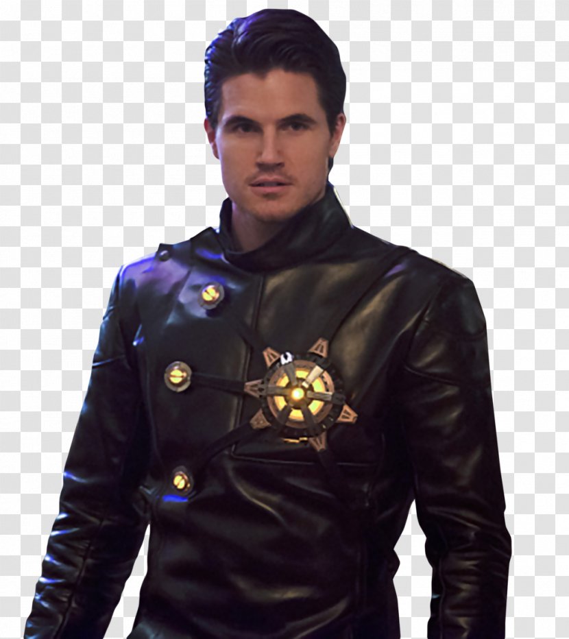 Robbie Amell The Flash Firestorm CW Television Network Show - Leather Jacket - Deathstorm Transparent PNG