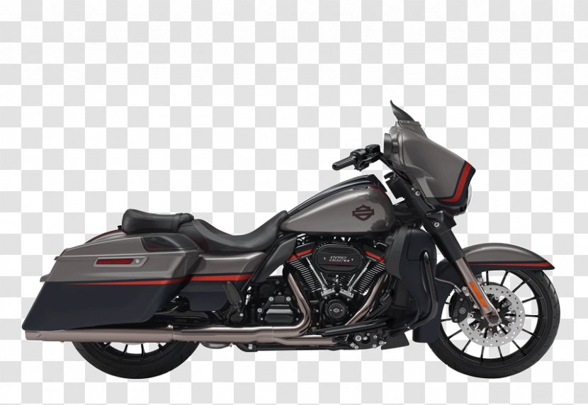 Harley-Davidson CVO Street Glide Touring Motorcycle - Tree Transparent PNG