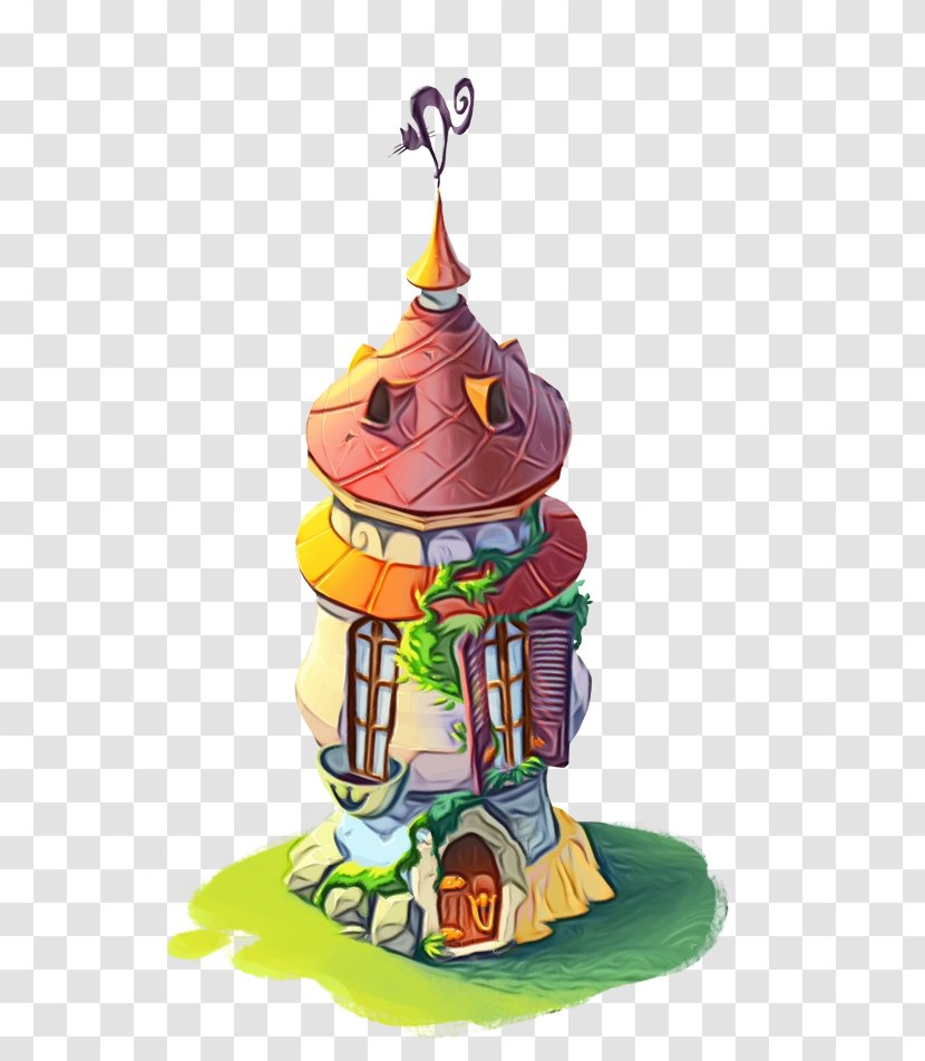Cartoon Drawing Fairy Tale Castle - Tower - Toy Transparent PNG