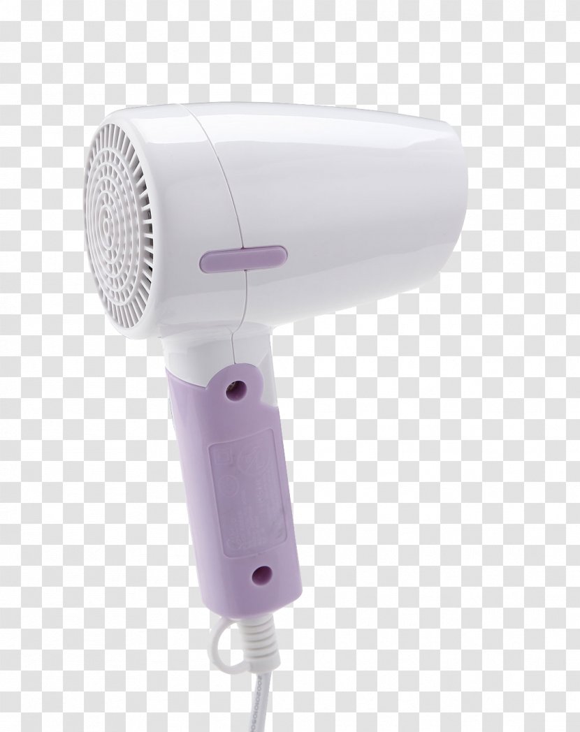 Purple Brush Drying - Heated Styling Tools Hair Dryer Transparent PNG