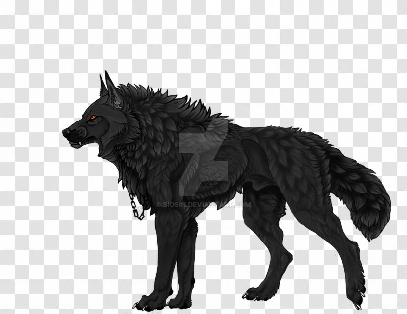 Gray Wolf Art Drawing Werewolf In Town - Organism - Fantasy City Transparent PNG