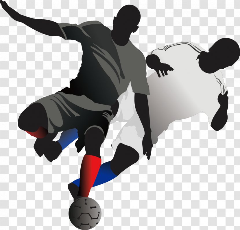 Illustration Cartoon Football Image Vector Graphics - Painting - Footballdeco Transparent PNG