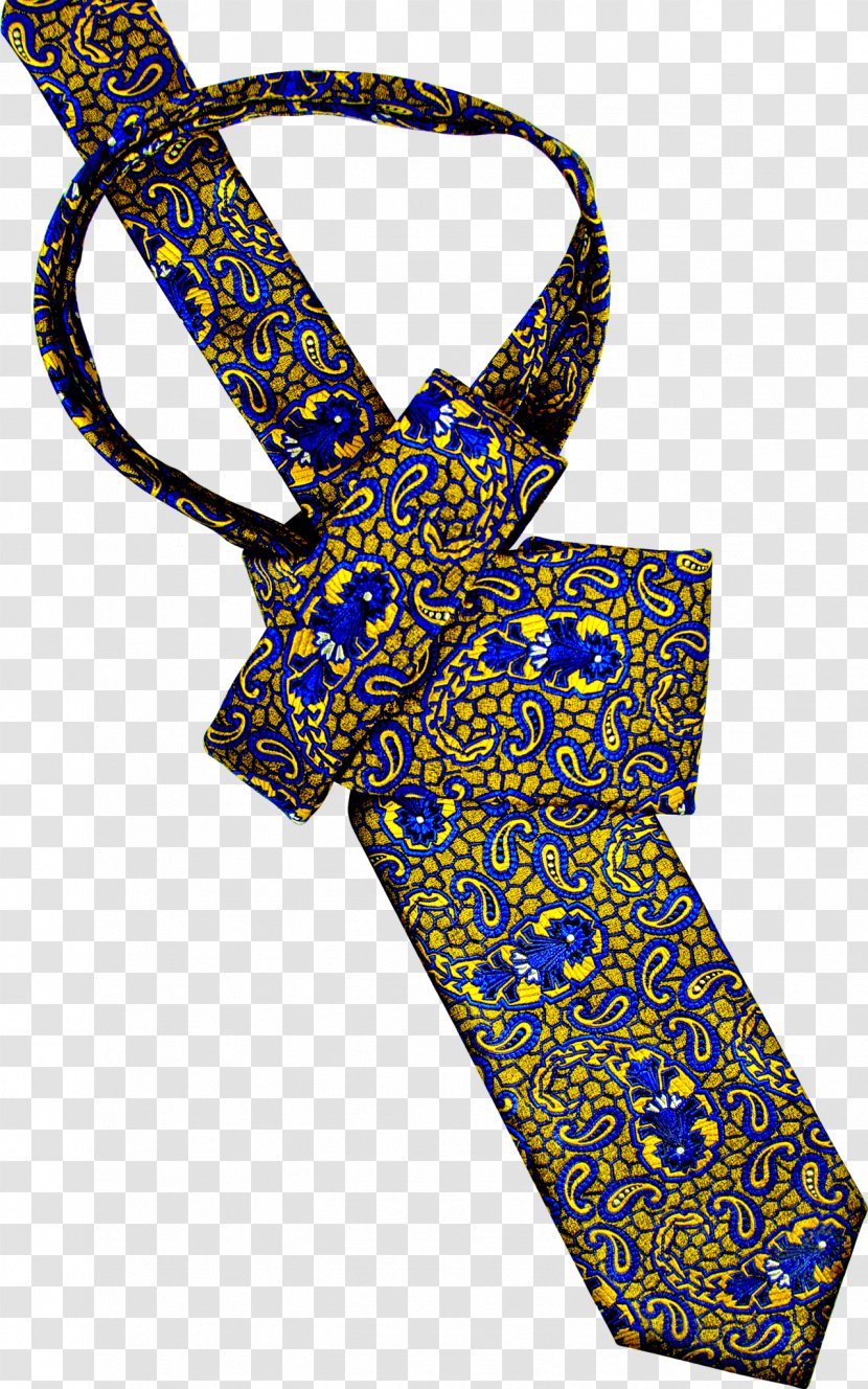 Necktie Clothing Accessories Fashion Cobalt Blue Pattern - Symbol - Half-Windsor Knot Transparent PNG
