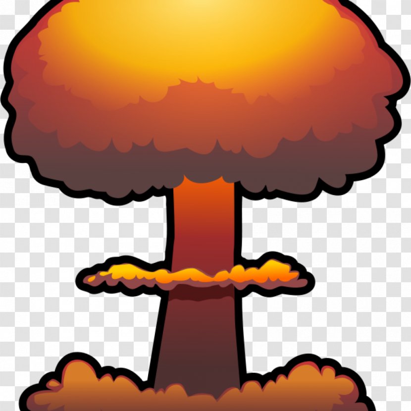 Clip Art Nuclear Explosion Mushroom Cloud - Dust Transparent PNG