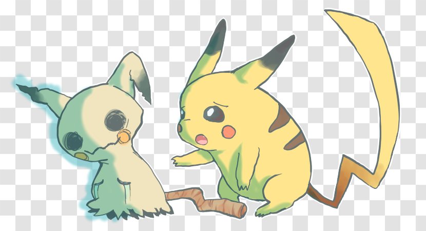 Pikachu Pokémon Red And Blue Adventures Mimikyu - Pokemon - Crying Transparent PNG