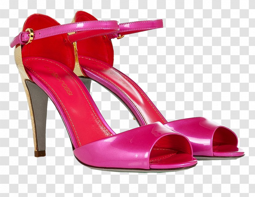 Sandal Shoe High-heeled Footwear - File Transparent PNG