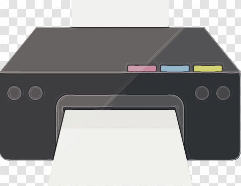 Table Desk Technology Electronic Device Printer - Computer - Output Transparent PNG