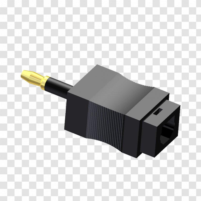 Adapter Electrical Connector TOSLINK HDMI Optics - Optical Fiber Transparent PNG