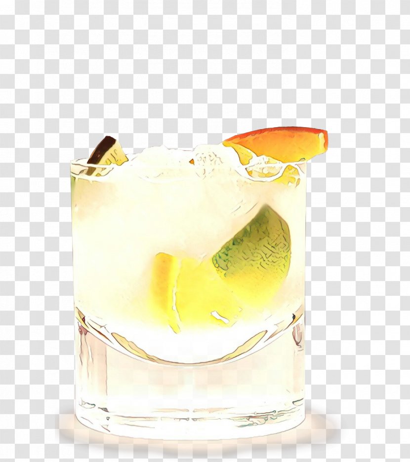 Drink Cocktail Garnish Classic Alcoholic Beverage Whiskey Sour - Rickey Transparent PNG