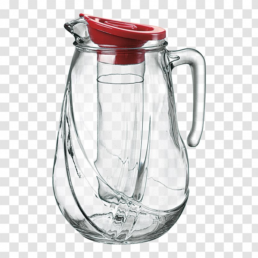 Pitcher Jug Carafe Glass Water Filter - Bucket Transparent PNG