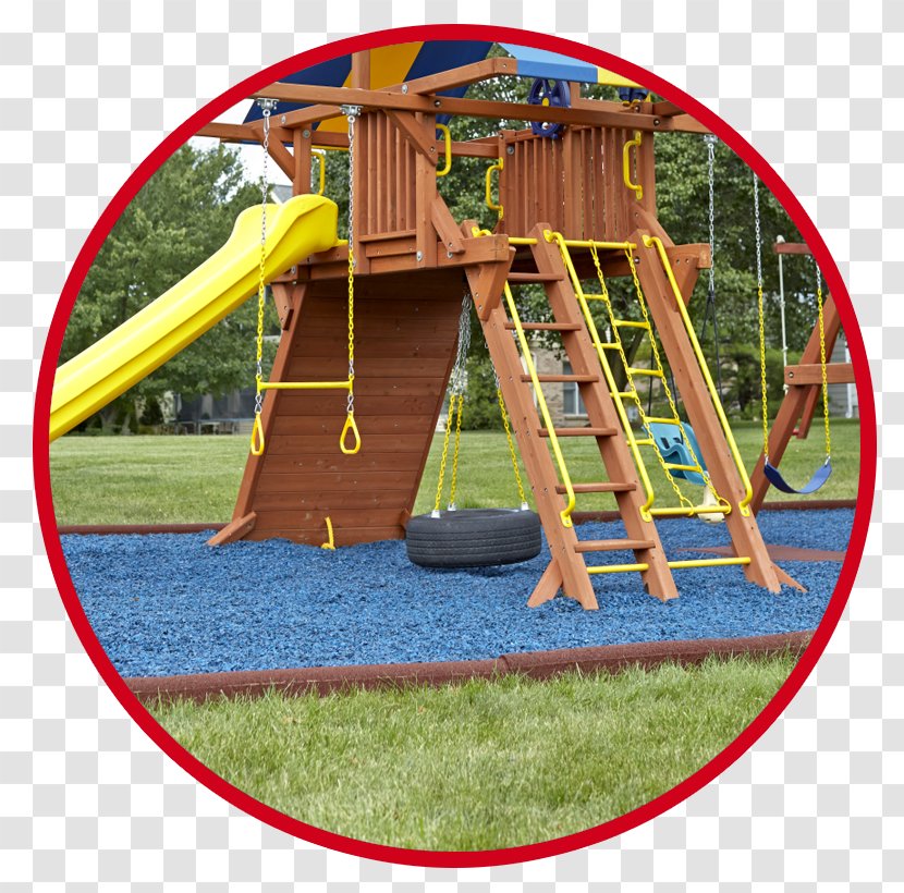 Playground Slide Swing Rubber Mulch World - Wood Transparent PNG