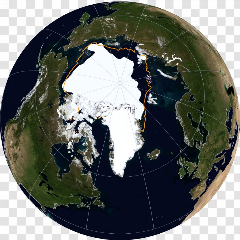 Arctic Ocean Earth Ice Pack National Snow And Data Center Measurement Of Sea Transparent PNG