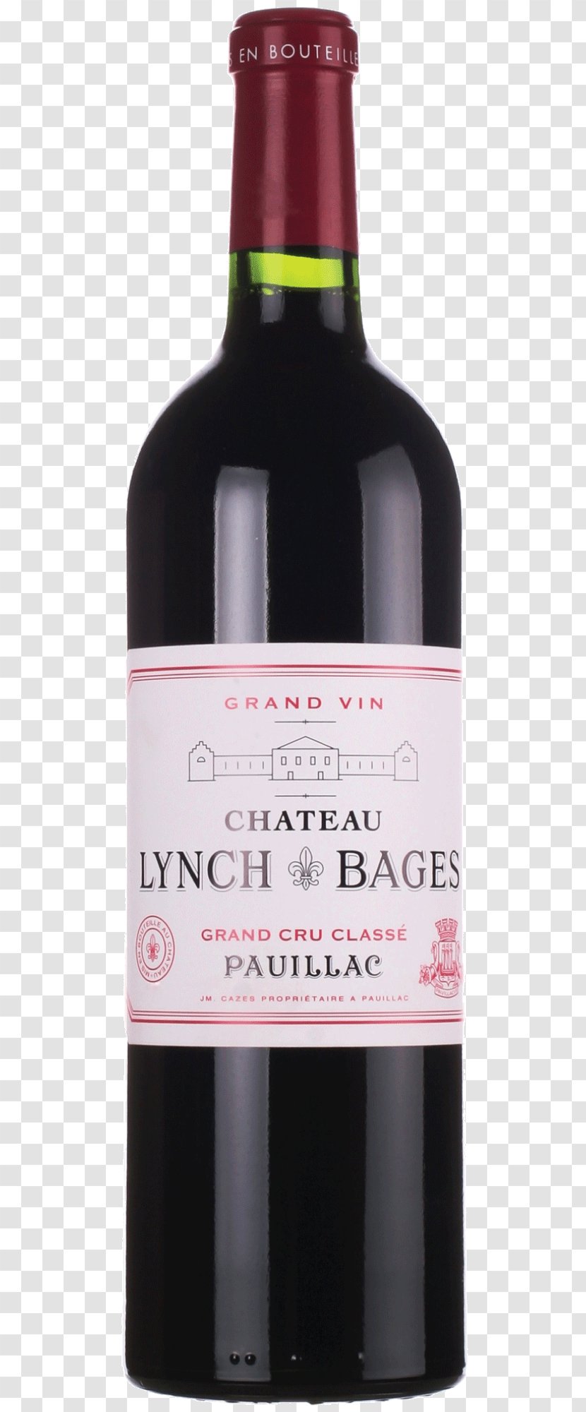 Château Lynch-Bages Wine Pauillac Beauregard Haut-Médoc AOC - Grand Cru Transparent PNG