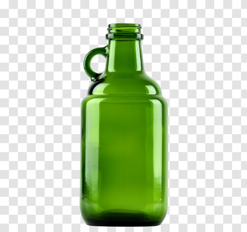 Glass Bottle Beer Champagne Wine - Water Transparent PNG