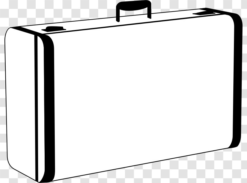 Suitcase Baggage Clip Art - White Transparent PNG