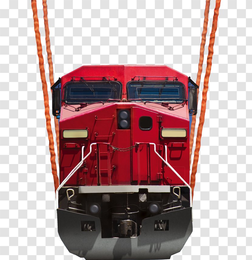 Lifting Equipment Rail Transport Hoist Elevator - Red Transparent PNG