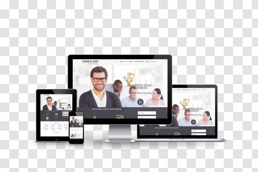 Computer Monitors Communication Organization Multimedia Display Advertising - Electronic Device - Mock-up Transparent PNG