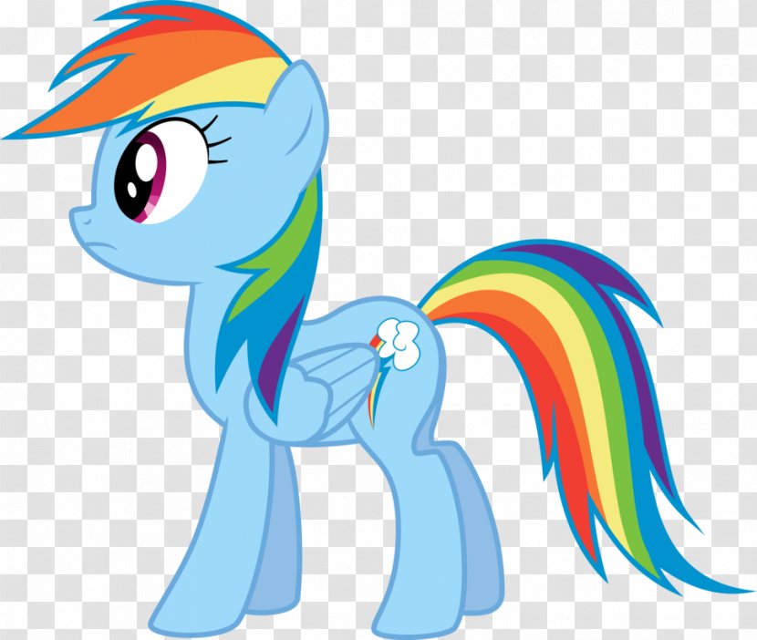 Rainbow Dash Pinkie Pie Twilight Sparkle Rarity Pony - Fictional Character - Magical Vector Transparent PNG