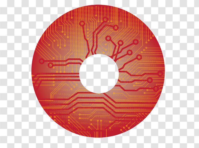 Compact Disc Disk Storage - Orange - Technoselect Transparent PNG