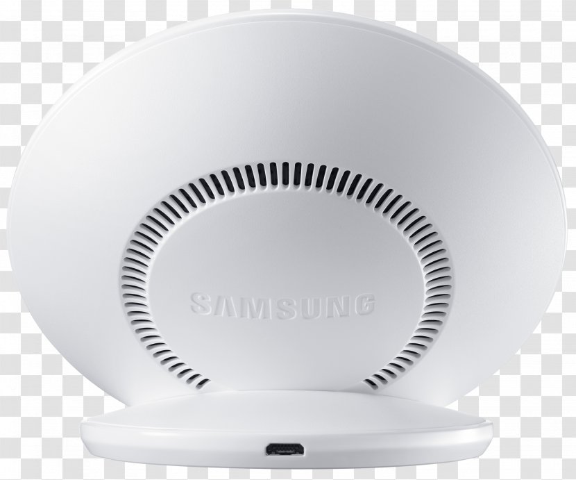 Battery Charger Inductive Charging Qi Samsung Quick Charge - Smoke Detector Transparent PNG