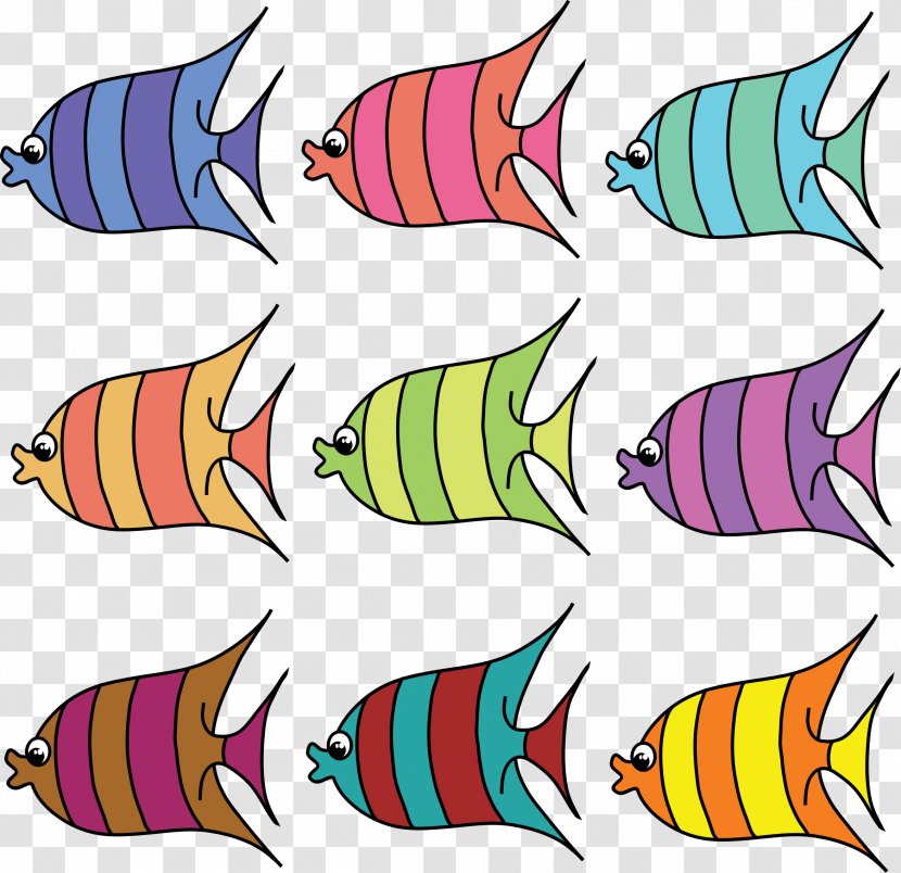 Fish Color Clip Art - Wing Transparent PNG