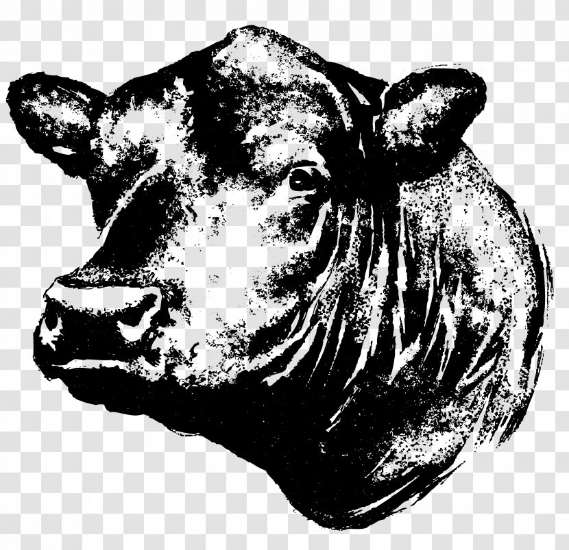 Angus Cattle Red Cow-calf Operation Clip Art - Bull Transparent PNG