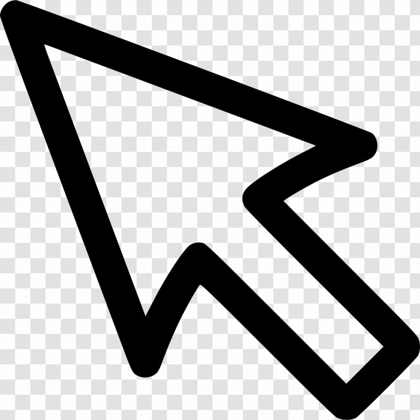 Computer Mouse Pointer Cursor Arrow Point And Click Transparent PNG