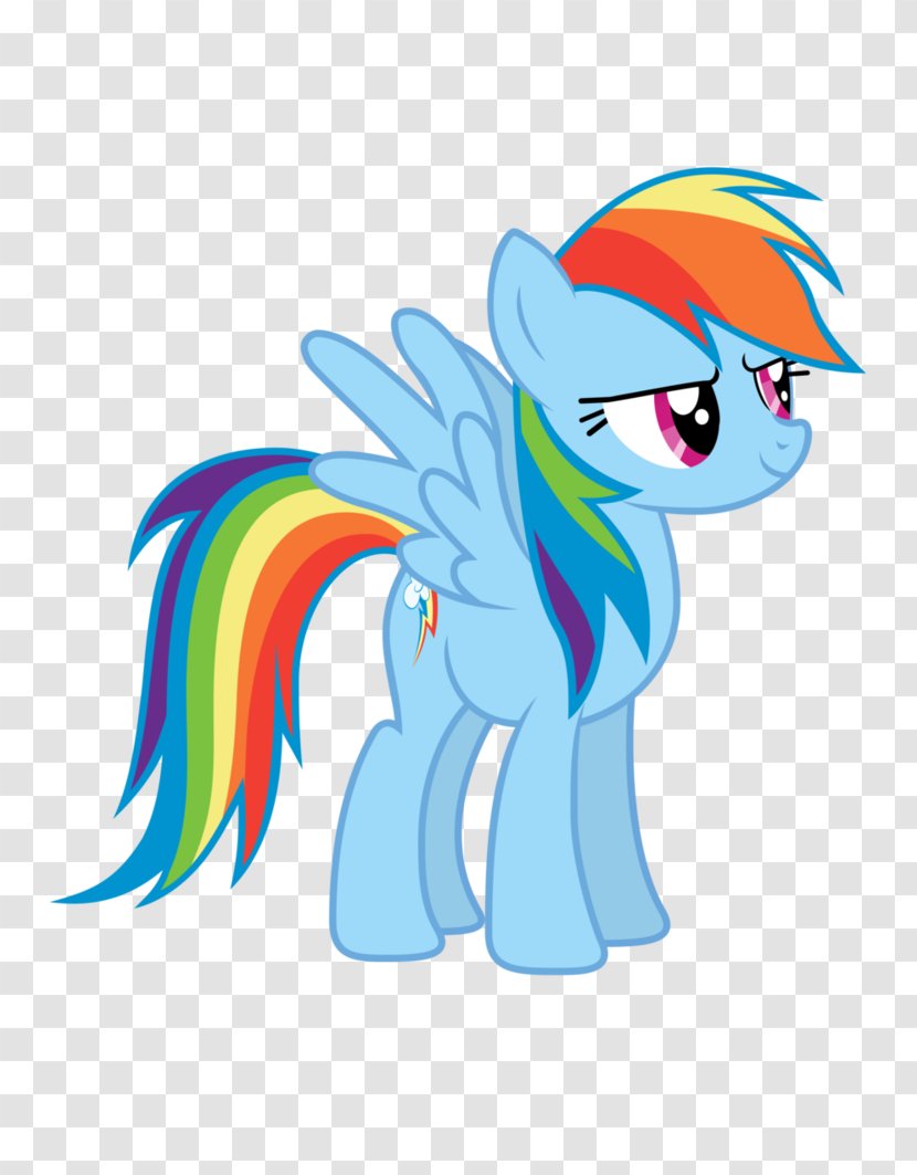 Rainbow Dash Pinkie Pie Applejack Twilight Sparkle Rarity - Wing Transparent PNG