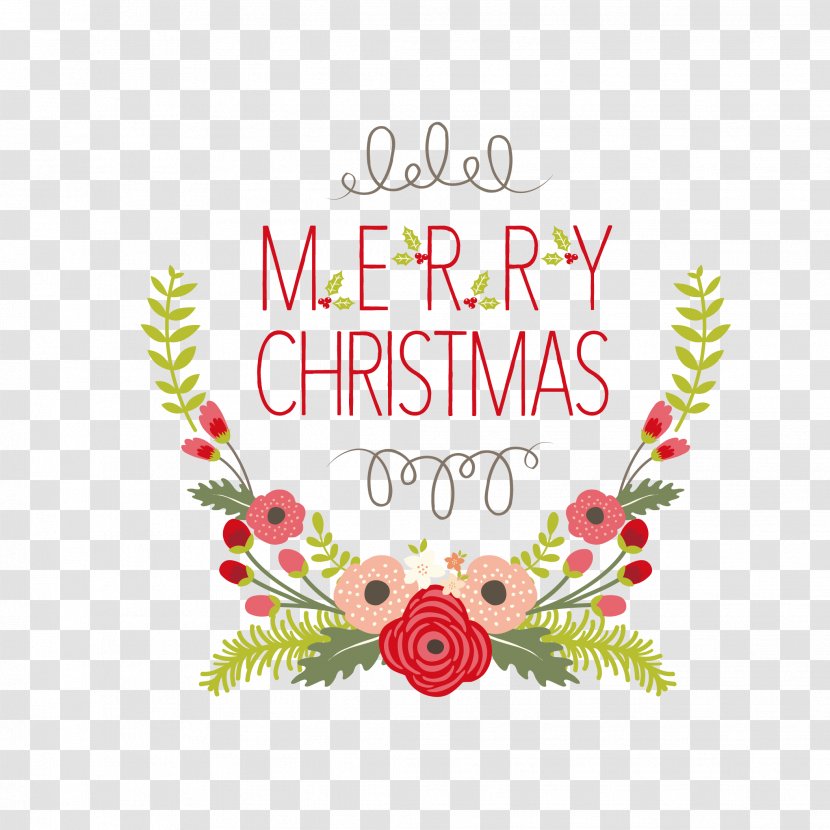 Wreath Christmas Day Vector Graphics Decoration Illustration - Tree - Arabesque Transparent PNG