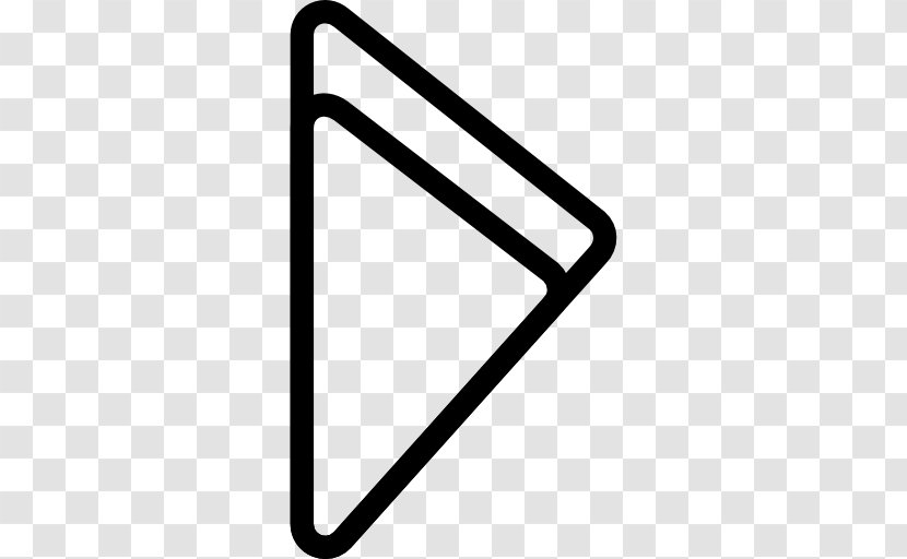 Right Triangle Arrow - Technology Transparent PNG