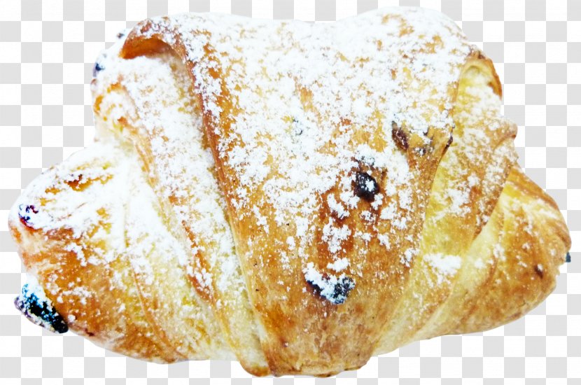 Danish Pastry Cougnou Pain Au Chocolat Cuisine American - Bread - Hot Cross Buns Transparent PNG